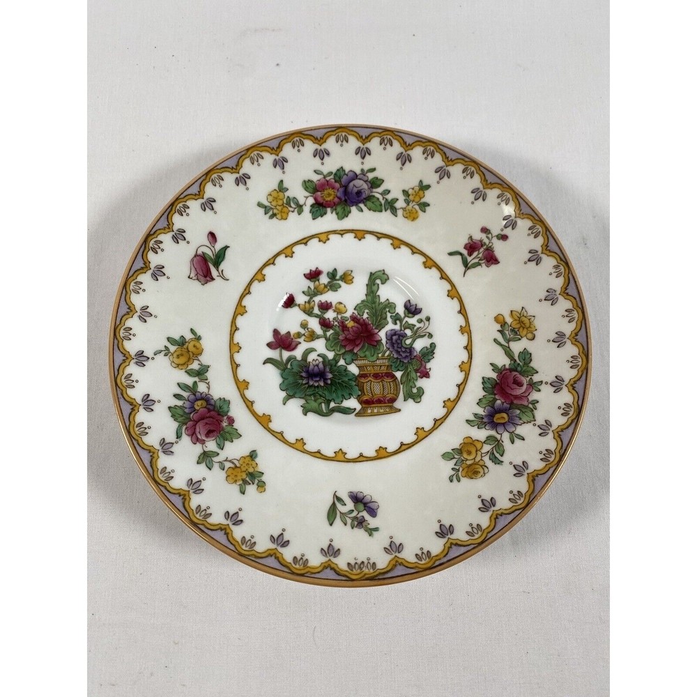 Copeland Spode Peplow R8542 Yellow Trim Saucer ONLY #27 READ